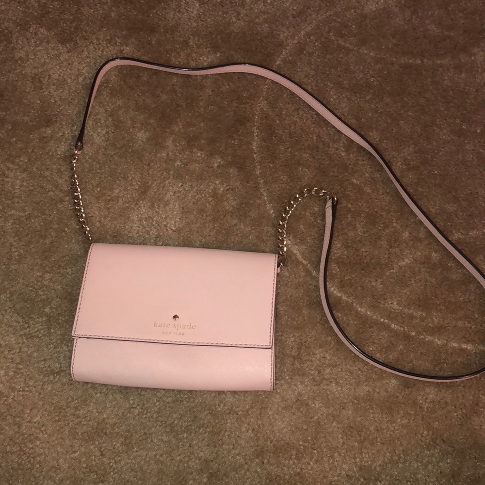 Light pink Kate Spade crossbody